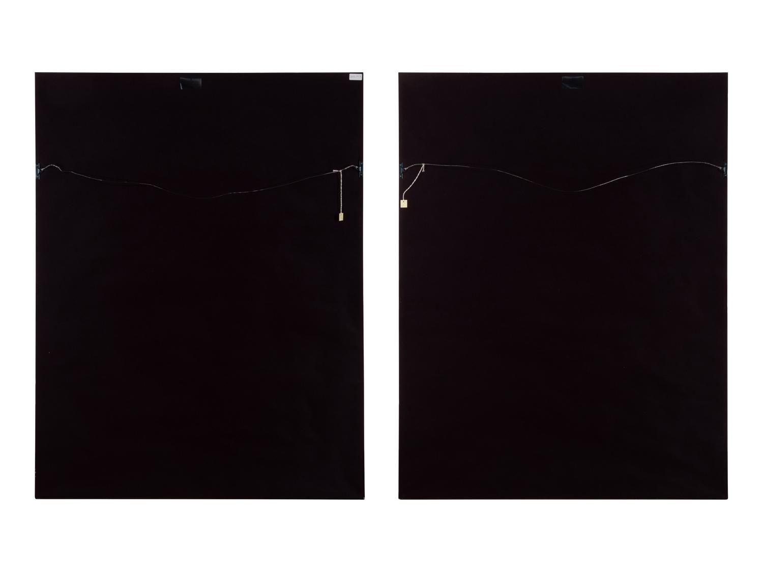 Reflection (12:50) and Reflection (12:55) (two works), 2000