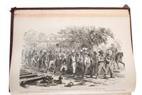 [CIVIL WAR - FRANK LESLIE]. SQUIER, E.G., editor. Frank Leslie's Pictorial History of the War . New York: Frank Leslie, 1862.