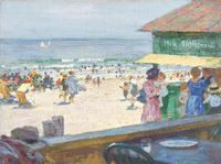 Beach Scene #5 , c. 1920