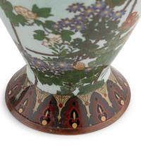 A Pair of Japanese Cloisonné Vases