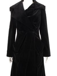 Vivienne Westwood Silk Velvet Coat, 1990-2000s