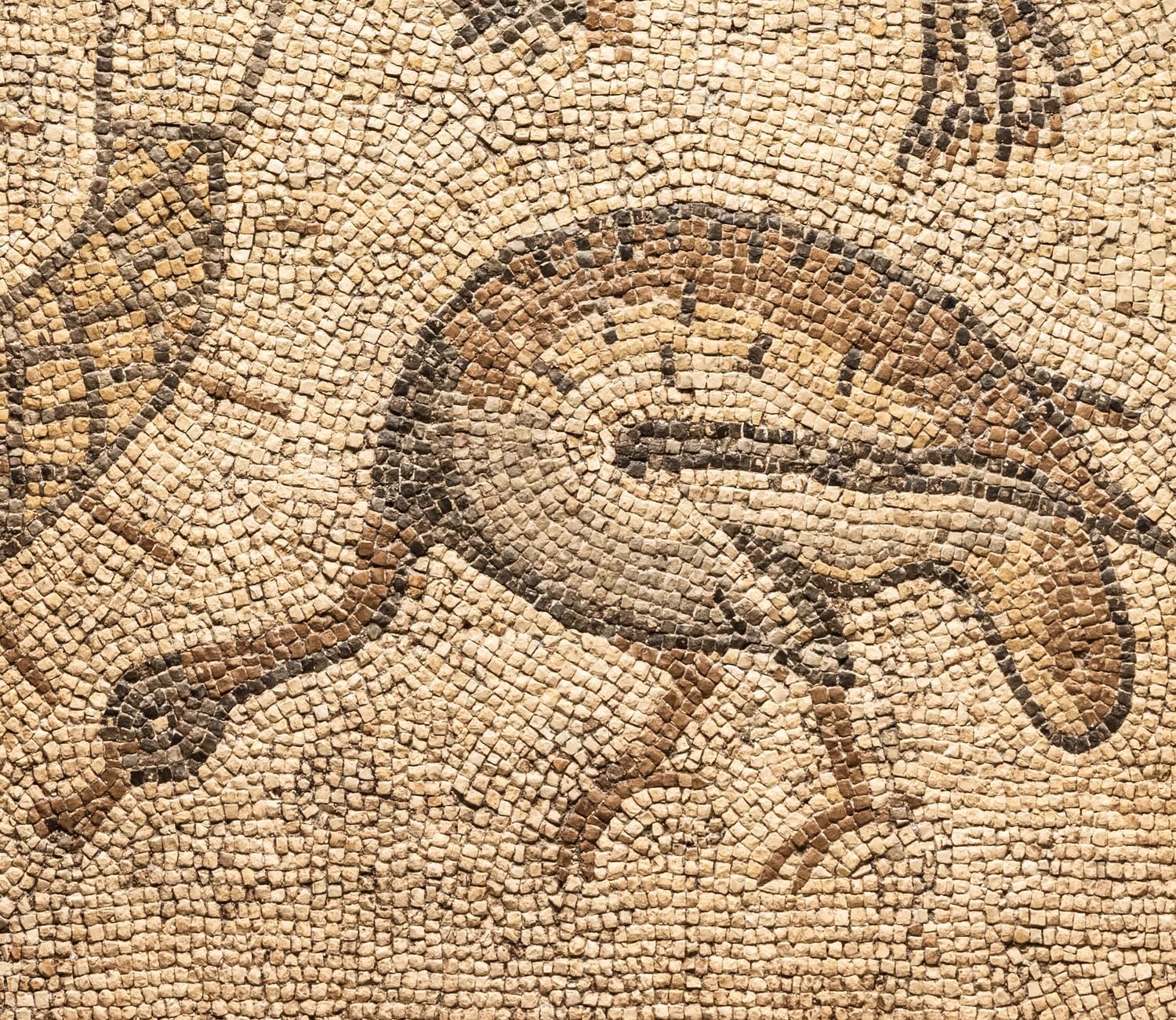 A Late Roman Stone Mosaic of a Hunting Scene