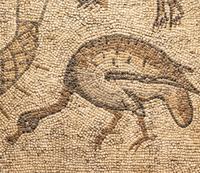A Late Roman Stone Mosaic of a Hunting Scene