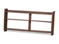A Painted Pine Hanging Shelf