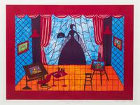 Hollis Sigler, (American, 1948-2001), There is No Future for It, 1984 and Stepping Outside of Her Life, 1996
