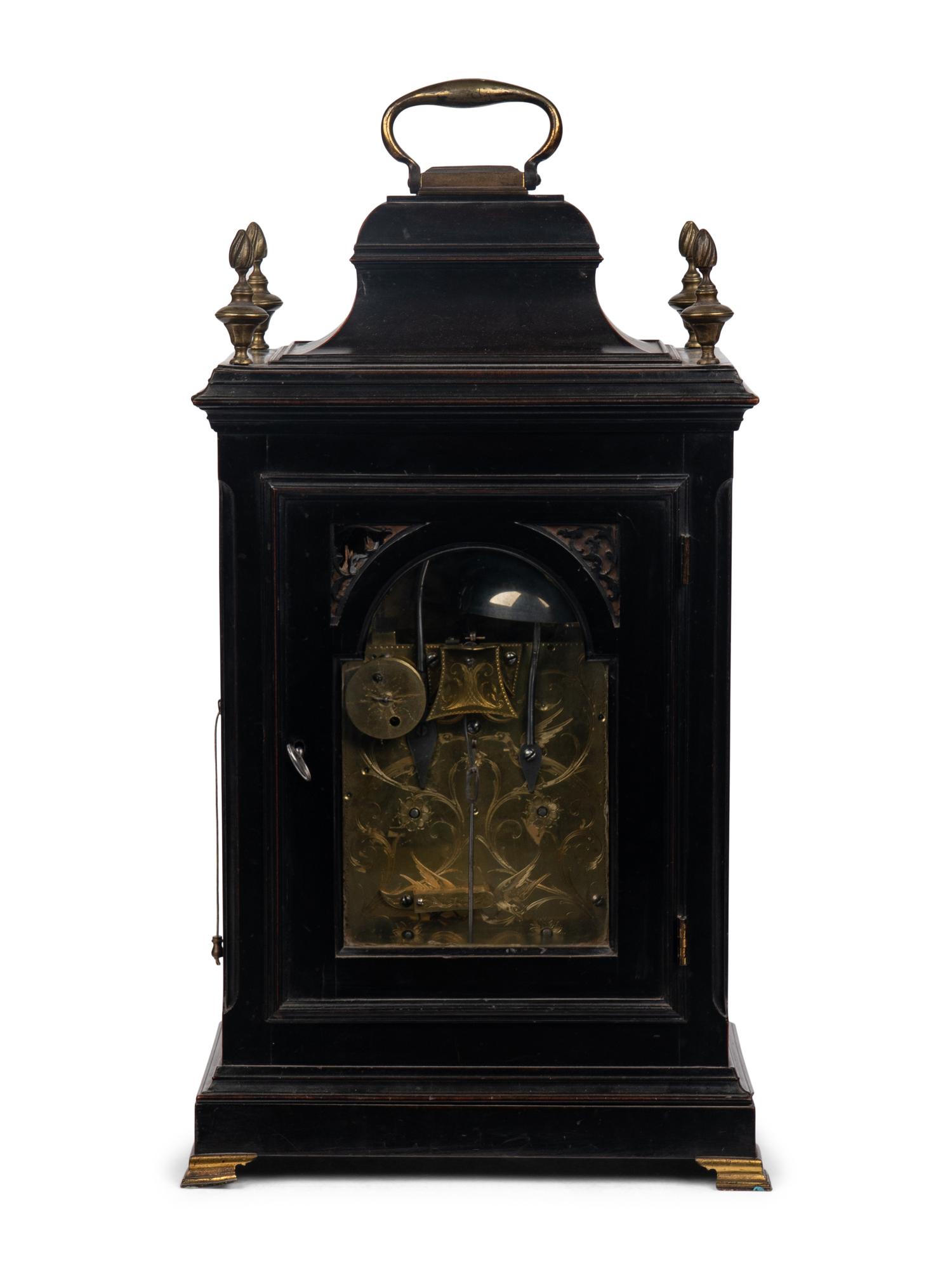 A Scottish George III Mahogany Musical Bracket Clock