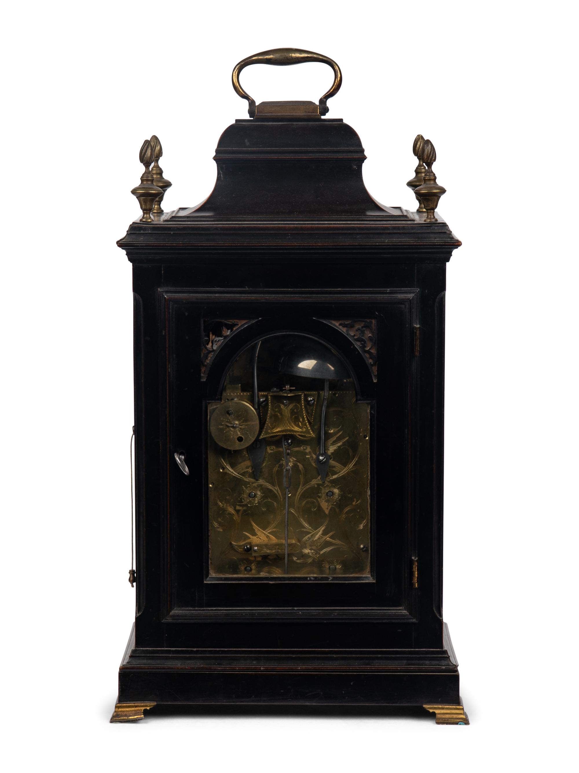A Scottish George III Mahogany Musical Bracket Clock