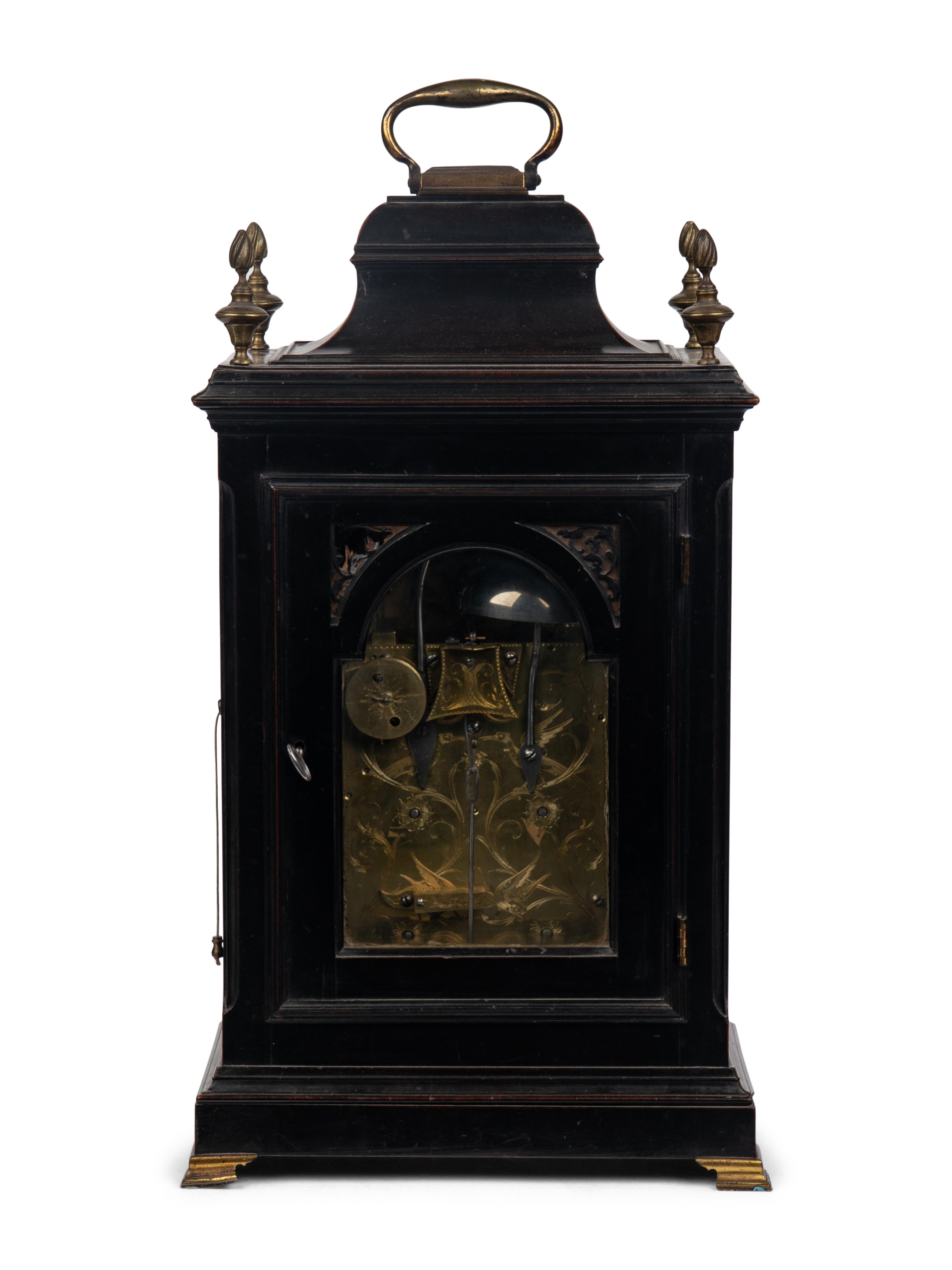 A Scottish George III Mahogany Musical Bracket Clock