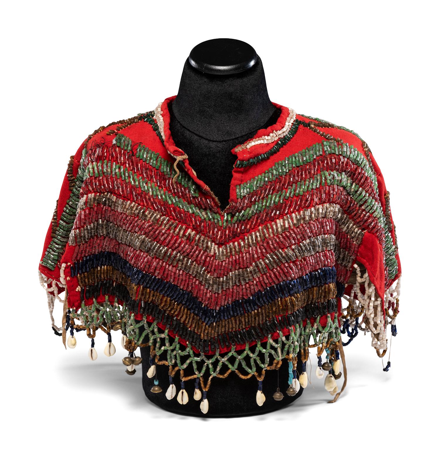 Plateau Beaded Dress Yoke