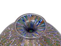 A Contemporary Murano Glass Millefiori Vase