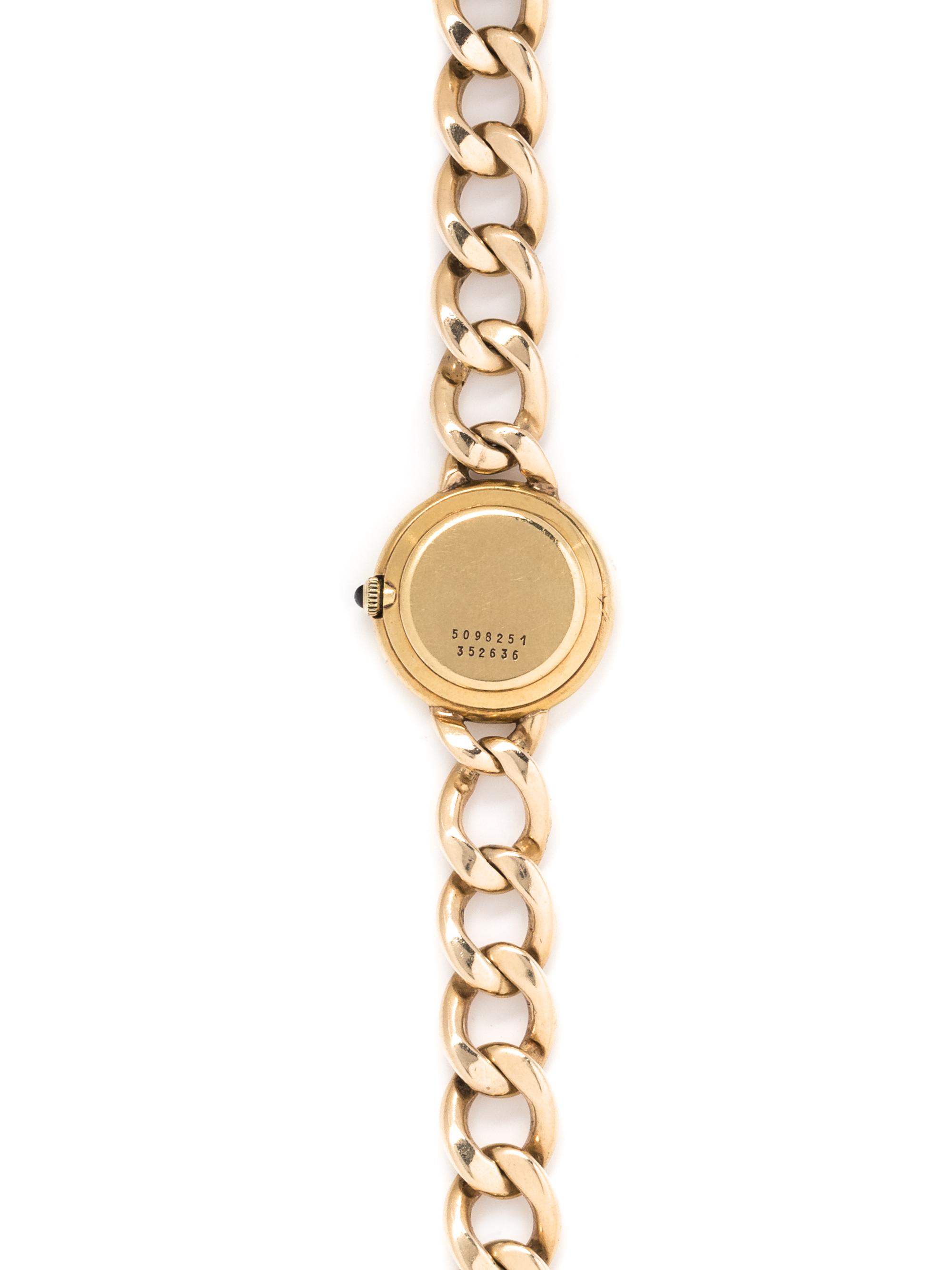 CONCORD, 14K YELLOW GOLD WRISTWATCH