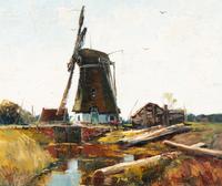 A Dutch Windmill