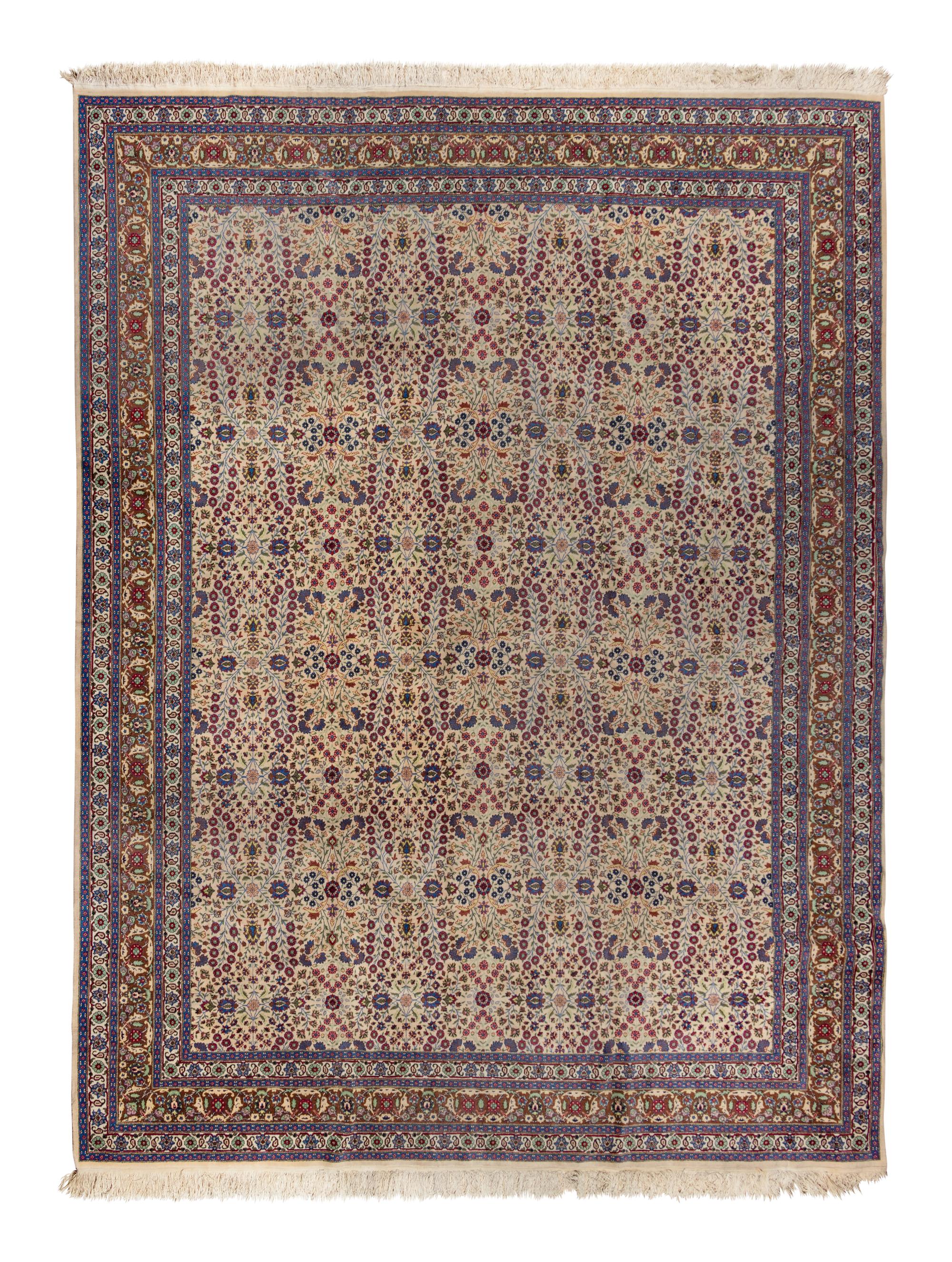 A Hereke Wool Rug
