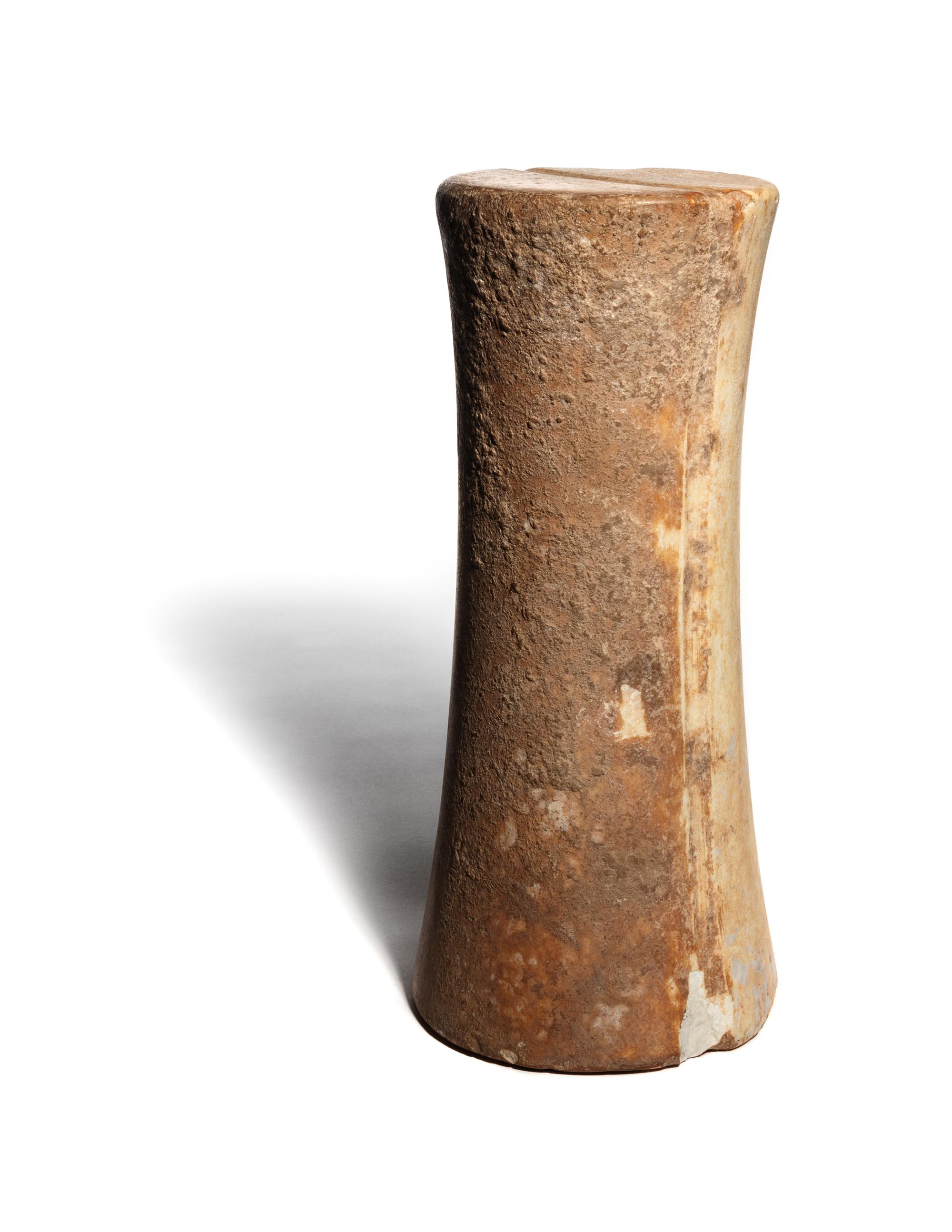 A Bactrian Calcite Columnar Ritual Object