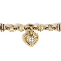 YELLOW GOLD AND DIAMOND BRACELET