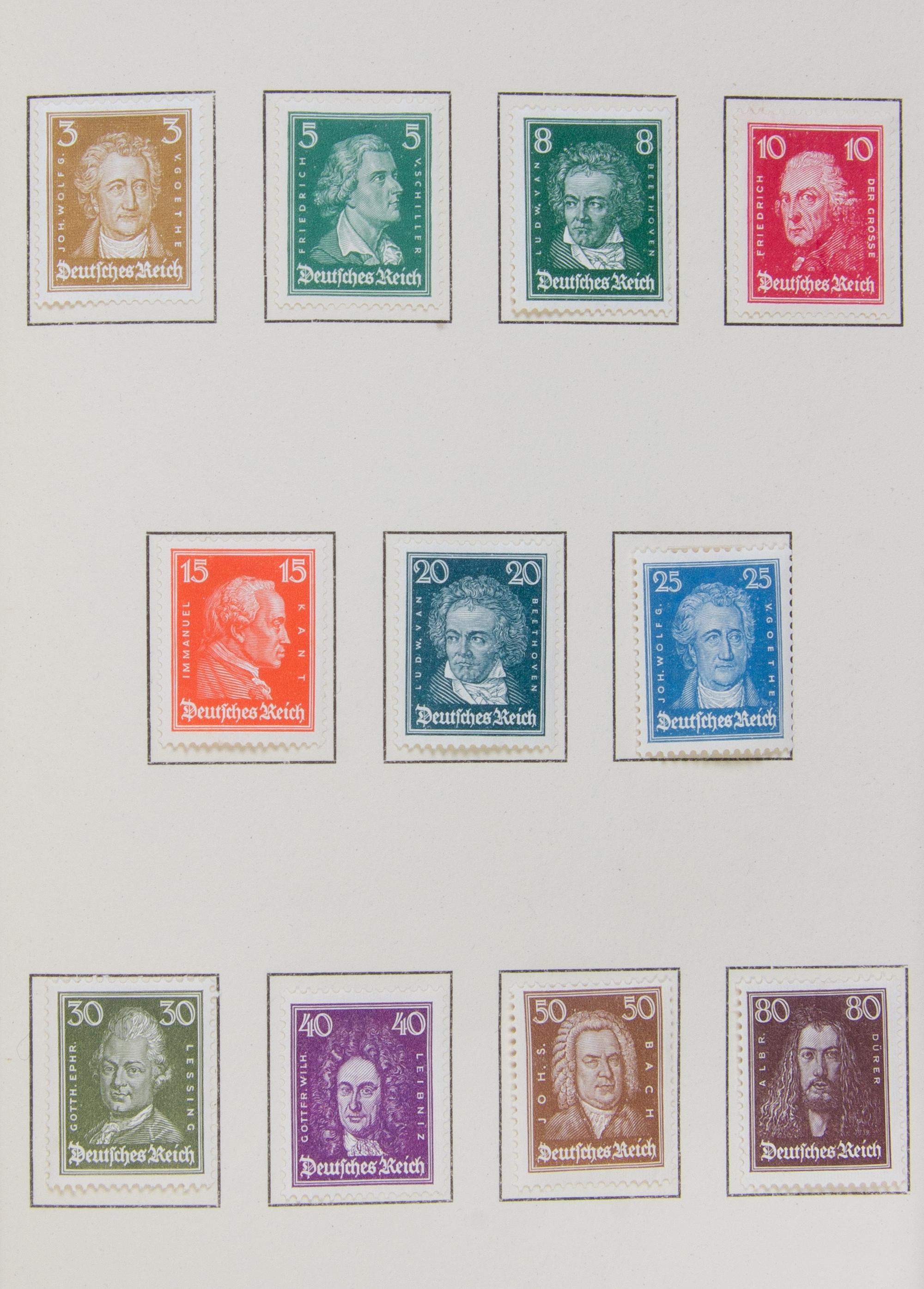 A Collection of 20th Century German Stamps — 1924-1962
