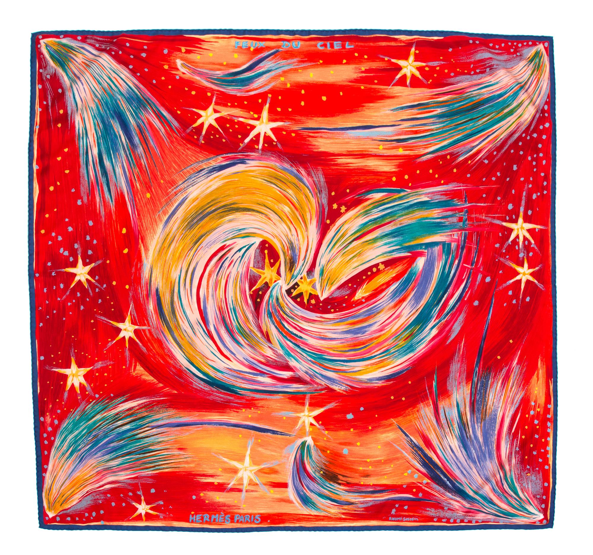 An Hermes 90cm Silk Scarf, 36" x 36".