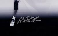 A Michael Jordan, Larry Bird and Magic Johnson Signed Autograph Legends of Basketball Large Framed Display (Upper Deck Authenticated) - Platinum Edition