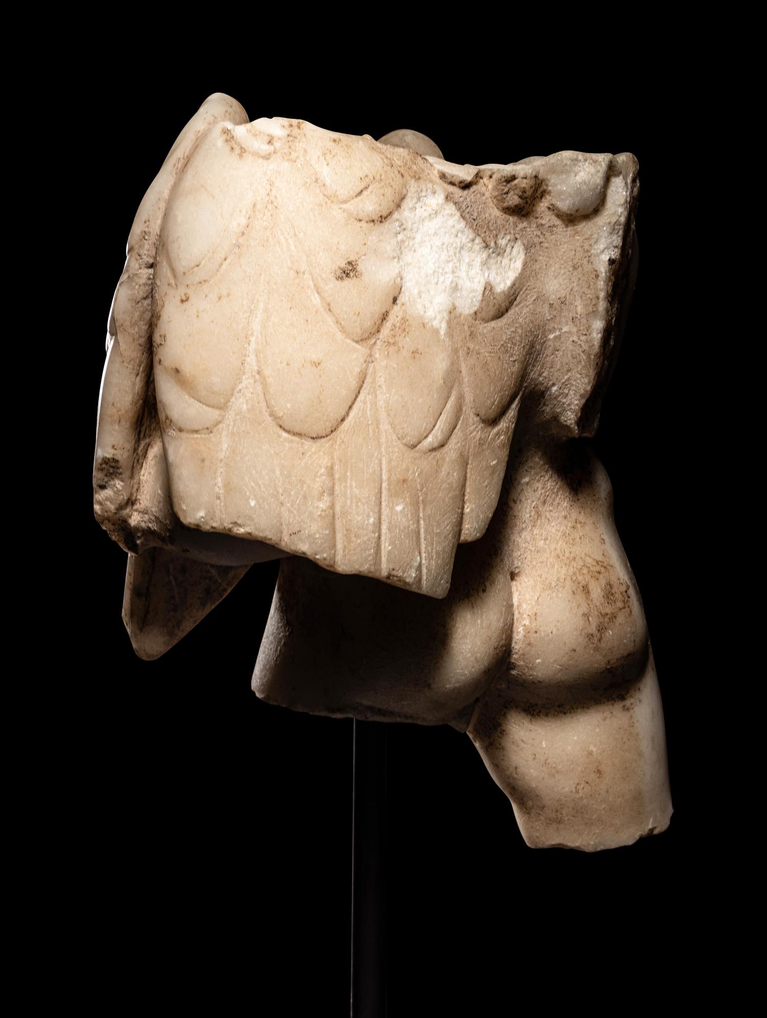 A Roman Marble Torso of Eros