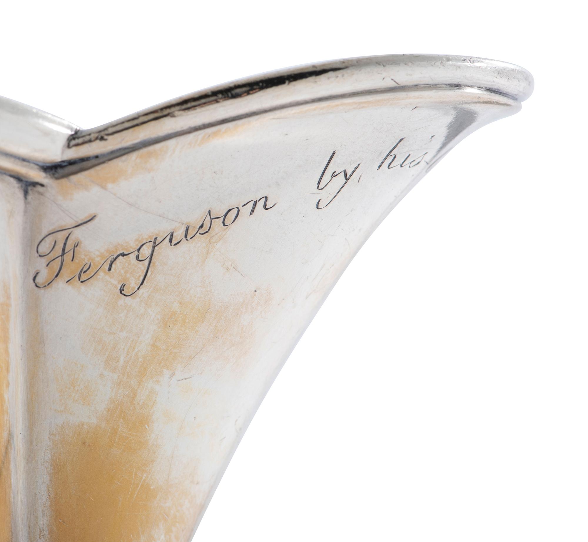 A George II Silver Presentation Pitcher