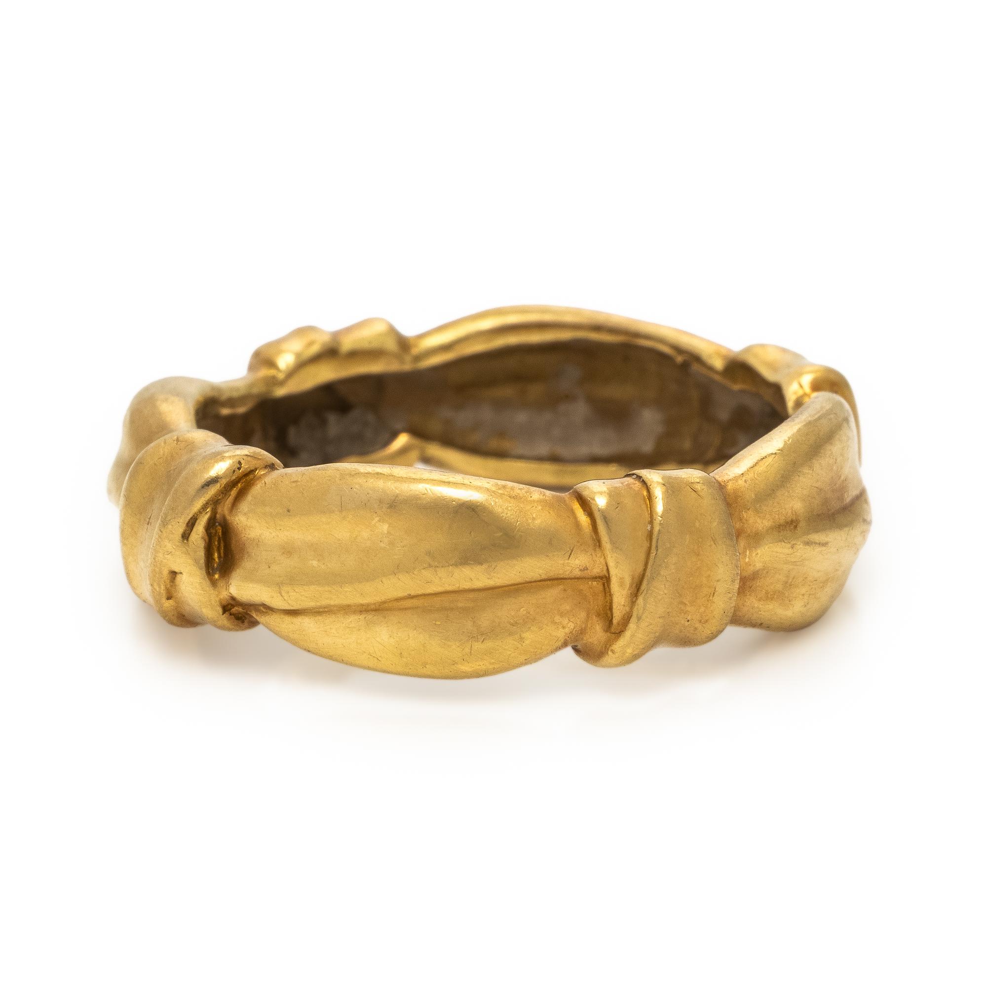 Angela Cummings, Yellow Gold Ribbon Ring