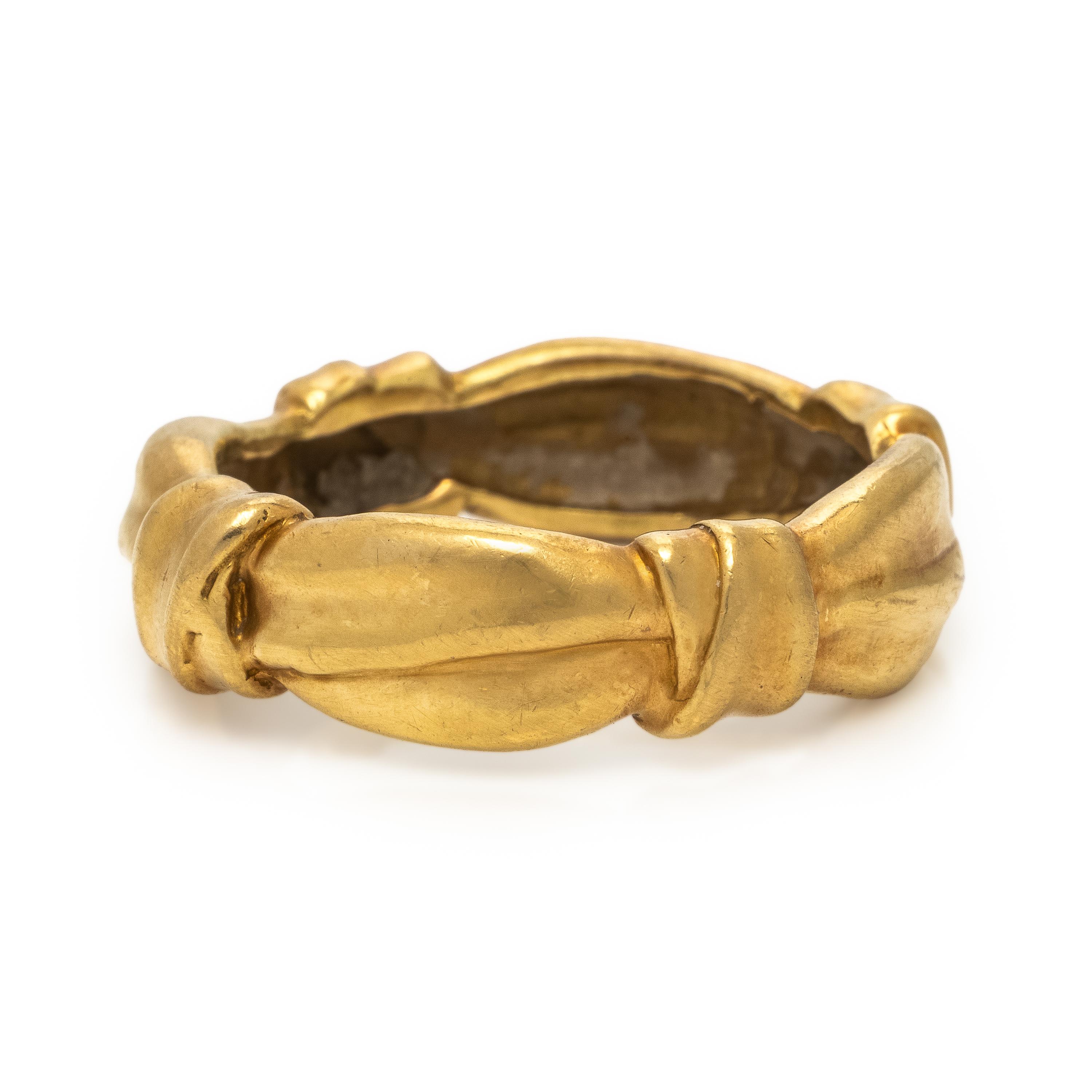 Angela Cummings, Yellow Gold Ribbon Ring