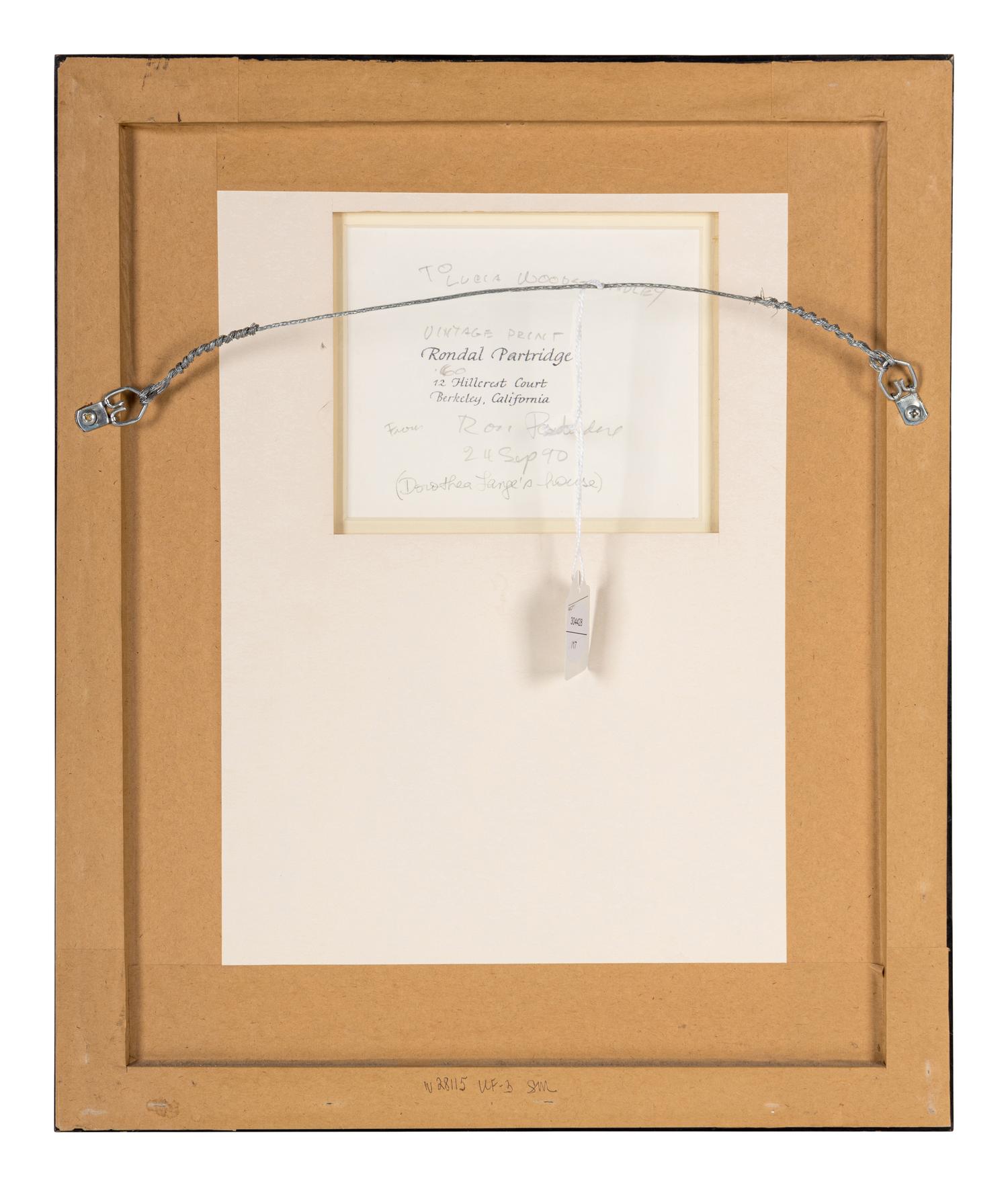 Lange's niche with crockery , 1960