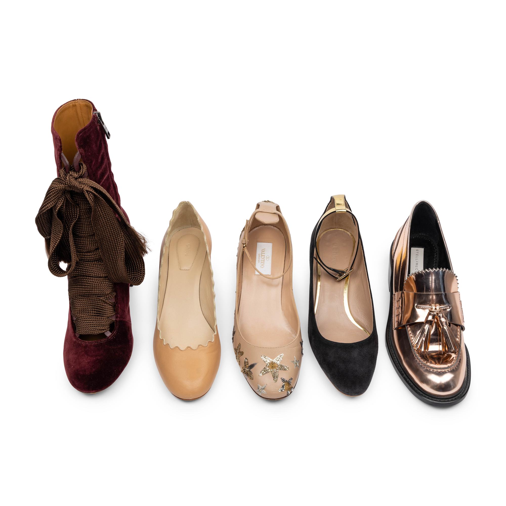 Various Designers, Five Pairs of Shoes