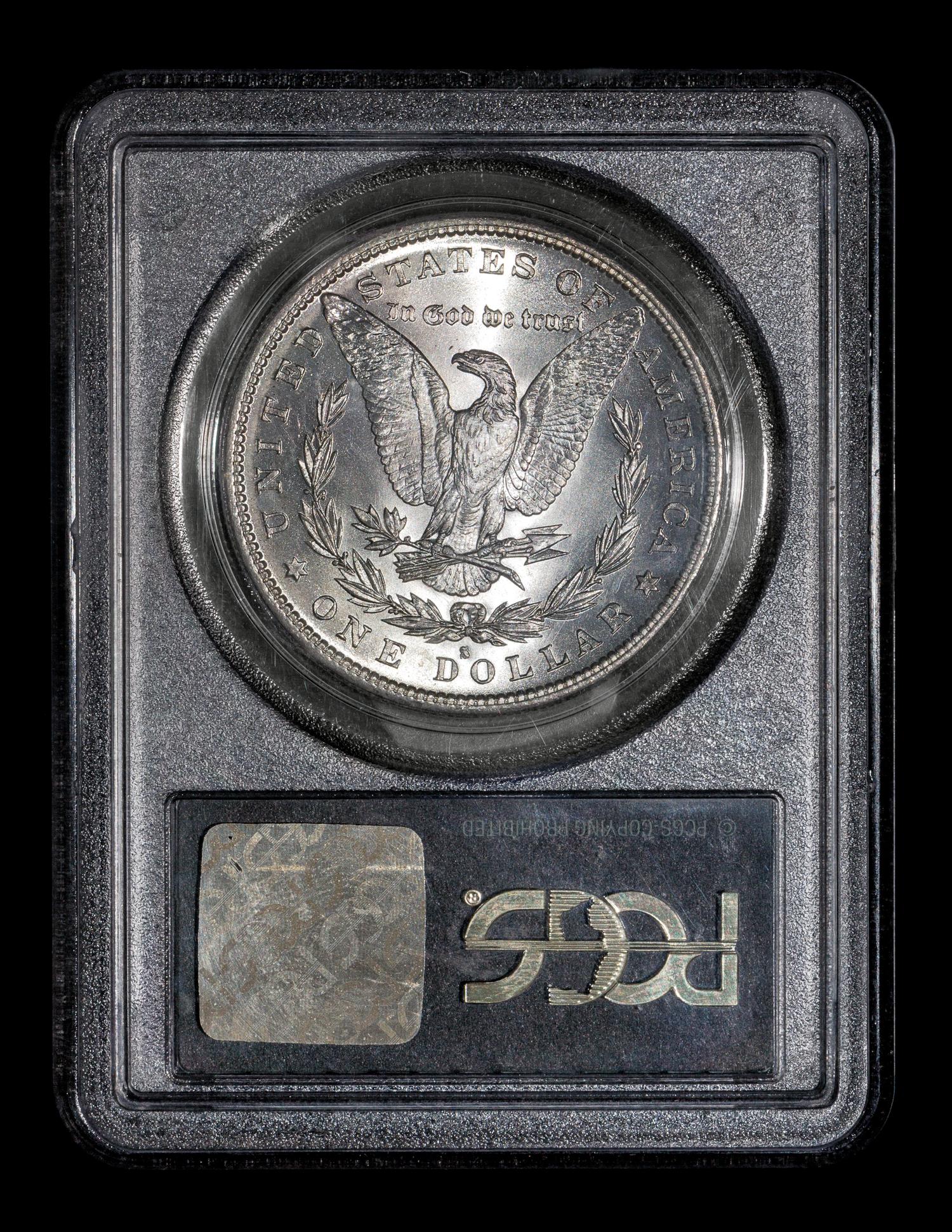 A United States 1882-S Morgan Silver $1 Coin — PCGS graded MS66