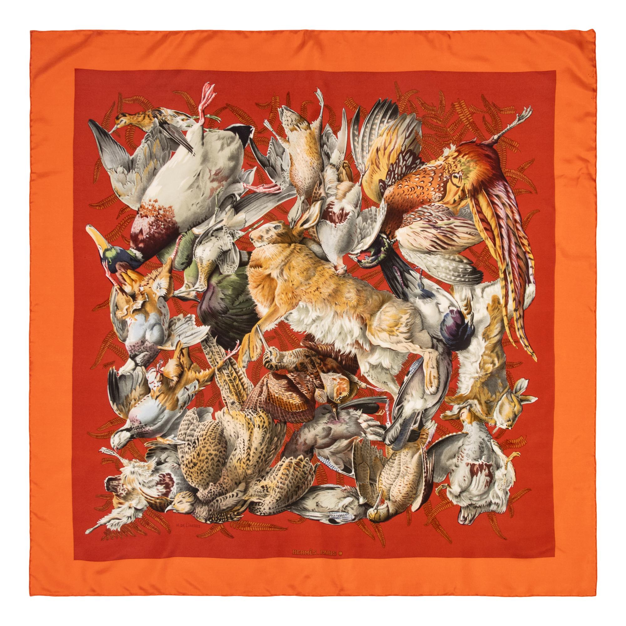 Three Hermès Scarves