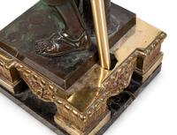 A Grand Tour Bronze Figure Mounted as a Lamp