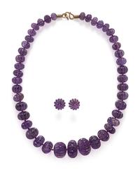 COLLECTION OF AMETHYST JEWELRY