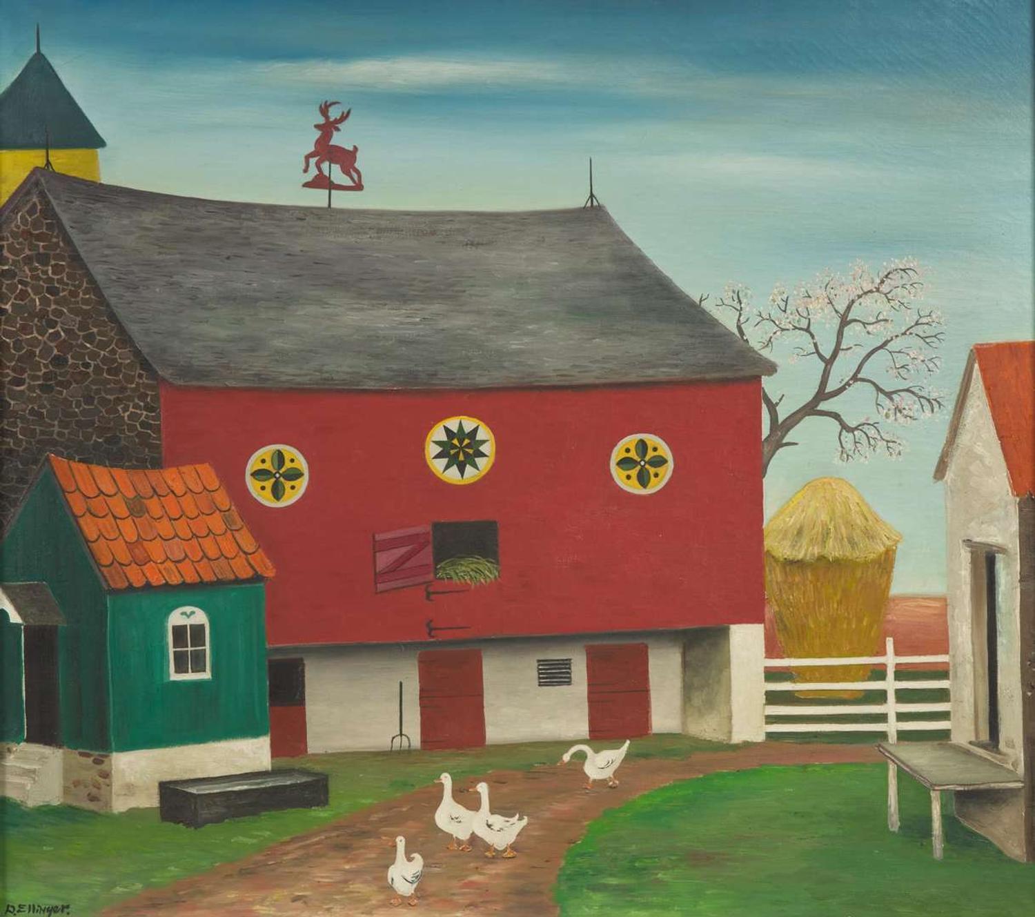 David Y. Ellinger (1913-2003), Berks County Farm