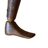 An Articulated Wood Artist's Drawing Model 9" W x 4" D x 32.5" H — France, Circa 1910