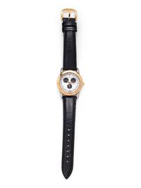 ZENITH, STAINLESS STEEL AND GOLD-PLATED REF. 19.0130.393 TRIPLE DATE 'EPERVIER' WRISTWATCH