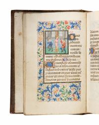 FOLLOWER OF LOYSET LIÉDET (active 1448–1478) and THE MASTER OF EDWARD IV (active 1470–1490) with FOLLOWER OF WILLEM VRELANT (active 1454–1481) Book of Hours, in Latin, illuminated manuscript on parchment [Southern Netherlands, Bruges, c. 1480]
