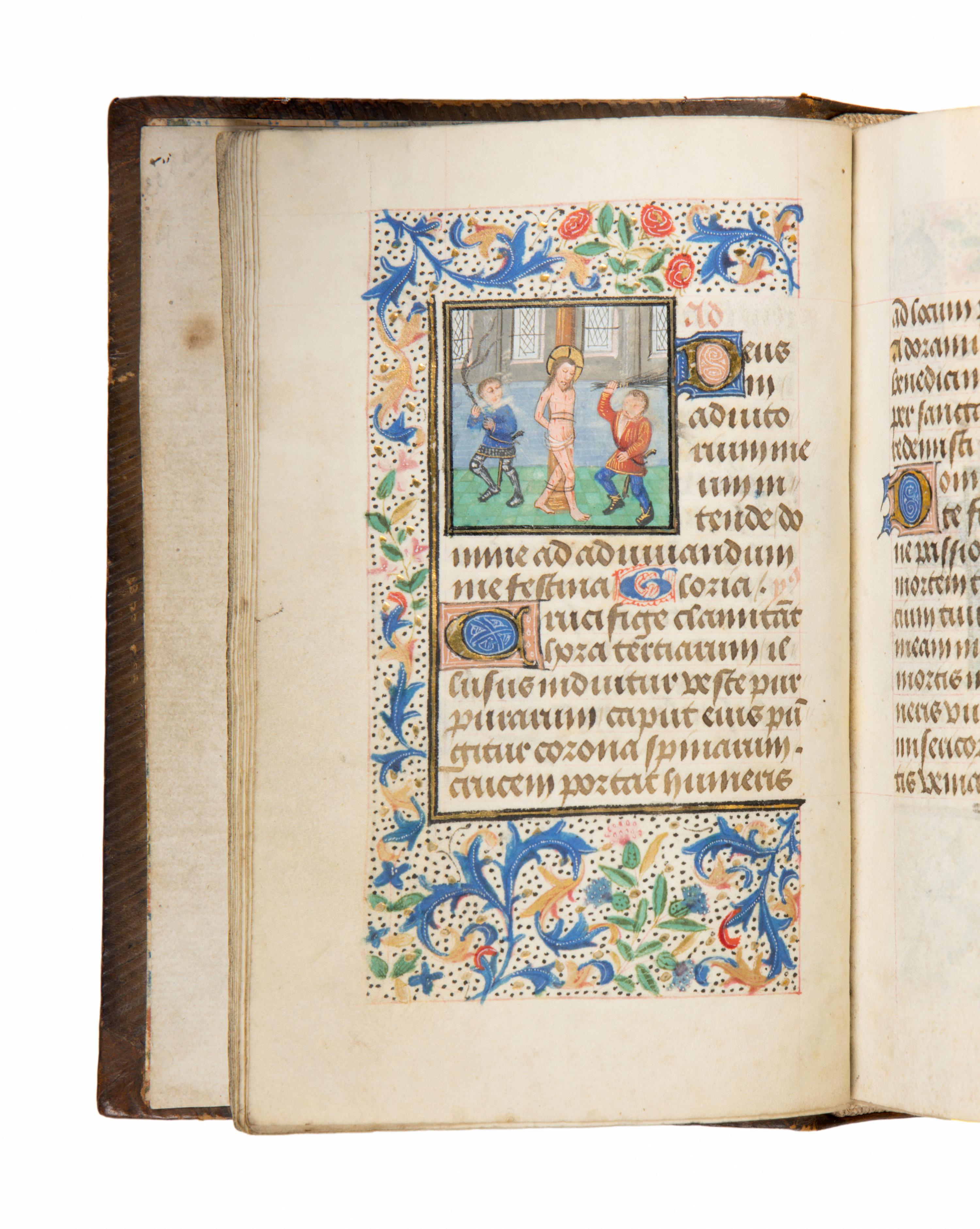 FOLLOWER OF LOYSET LIÉDET (active 1448–1478) and THE MASTER OF EDWARD IV (active 1470–1490) with FOLLOWER OF WILLEM VRELANT (active 1454–1481) Book of Hours, in Latin, illuminated manuscript on parchment [Southern Netherlands, Bruges, c. 1480]