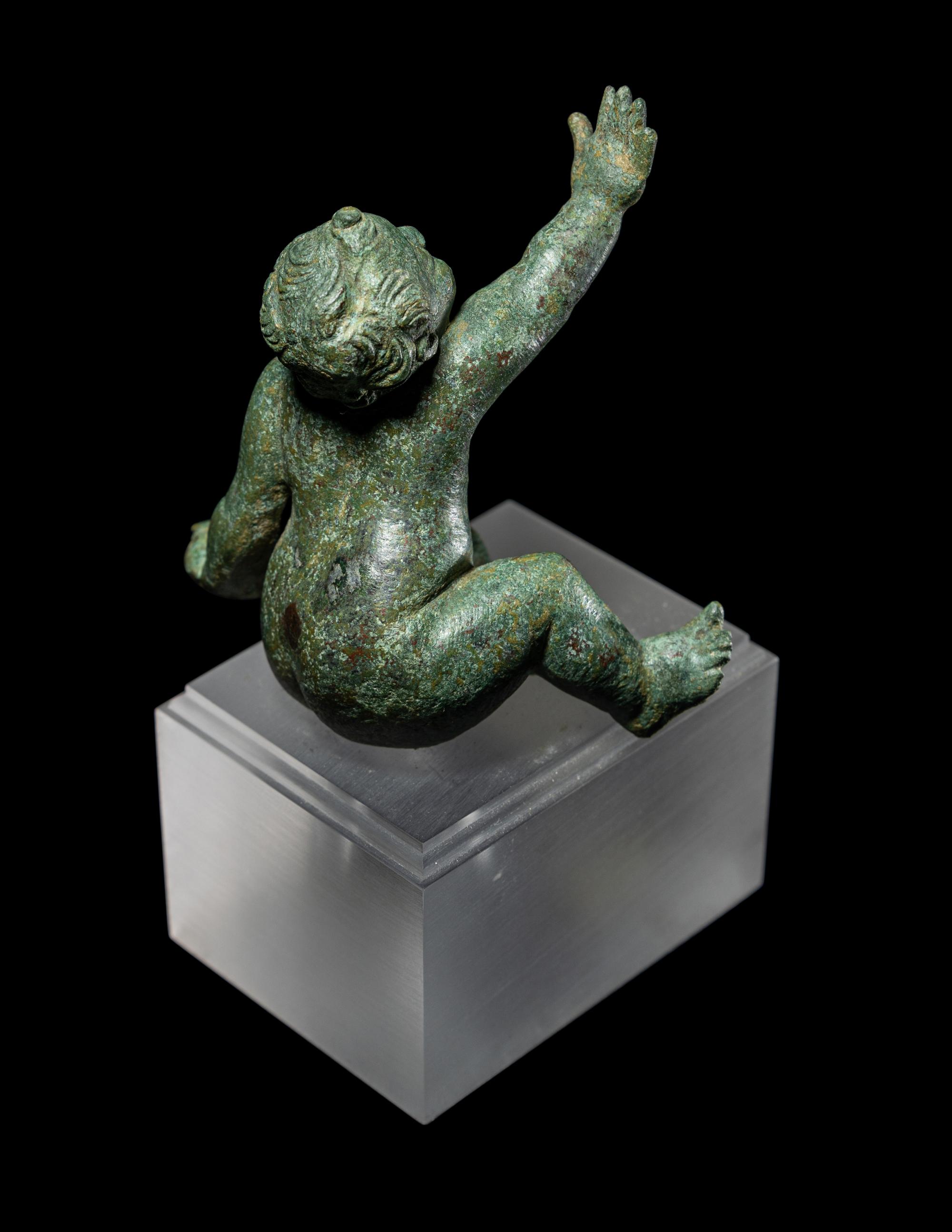 A Roman Bronze Boy