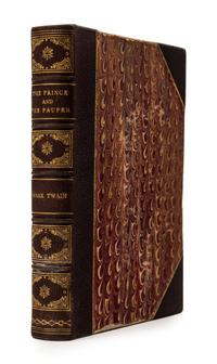 CLEMENS, Samuel Langhorne ("Mark Twain") (1835-1910). The Prince and the Pauper Boston: James R. Osgood and Company, 1882.
