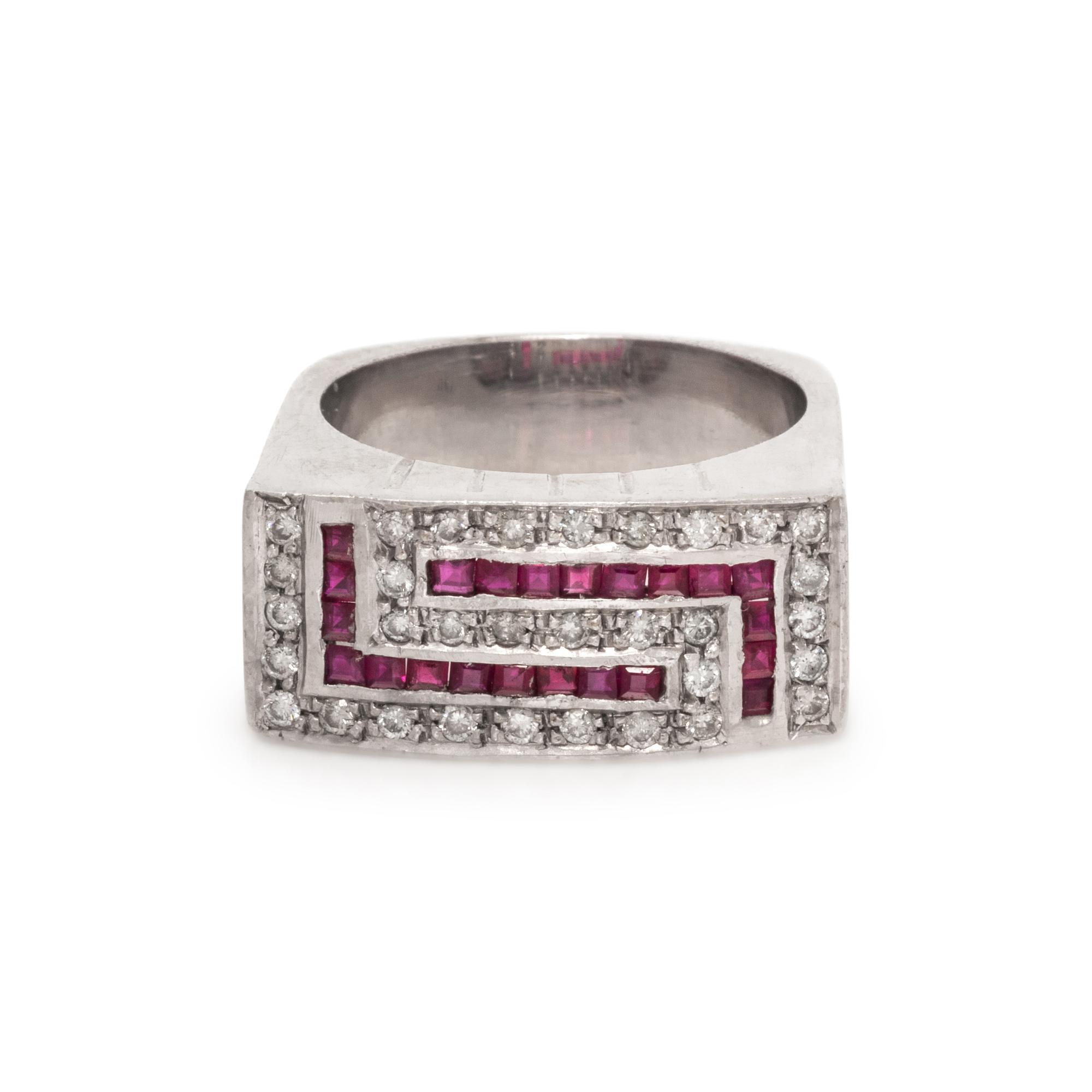 RUBY AND DIAMOND RING