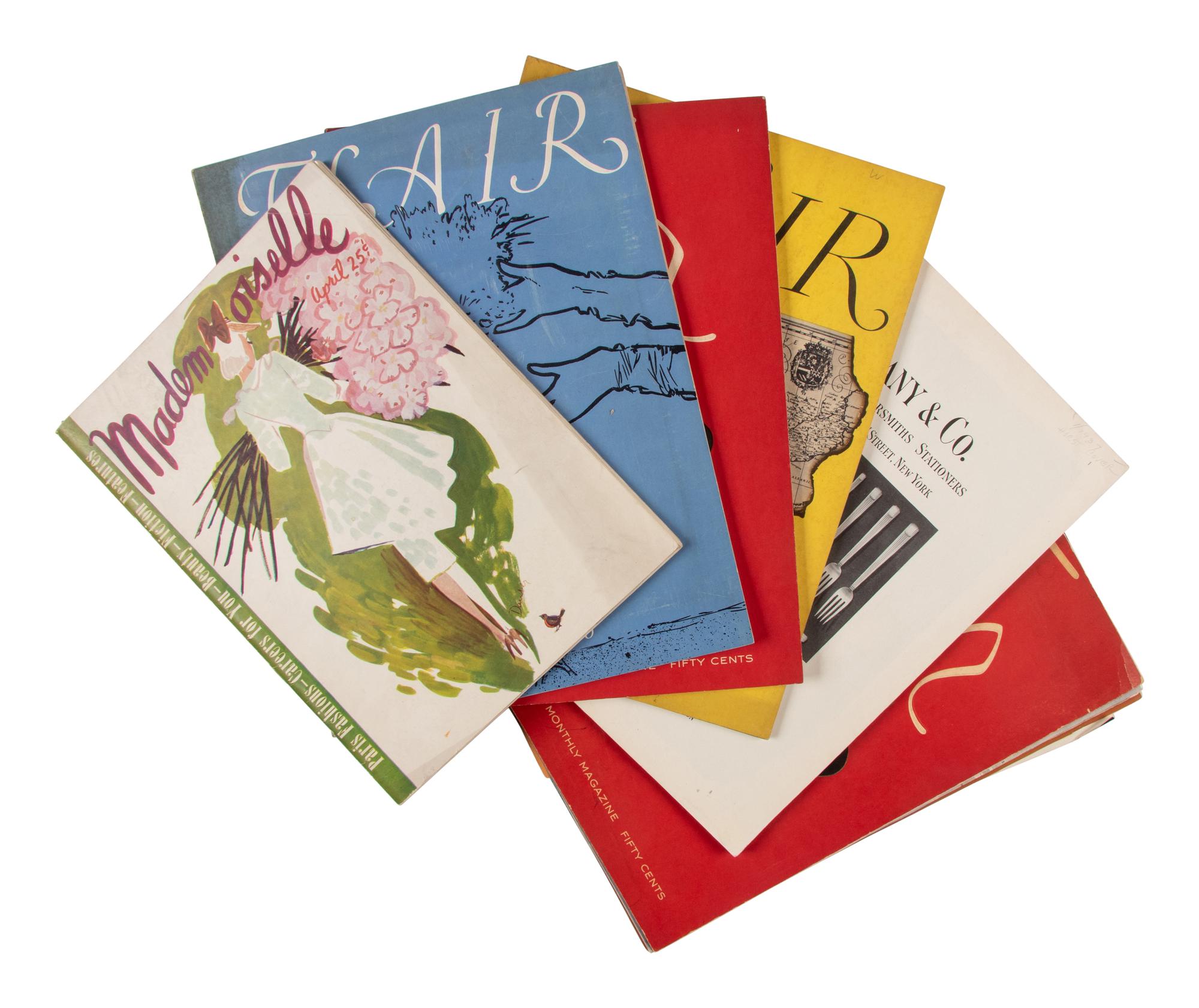Six 20th Century Fashion Magazines