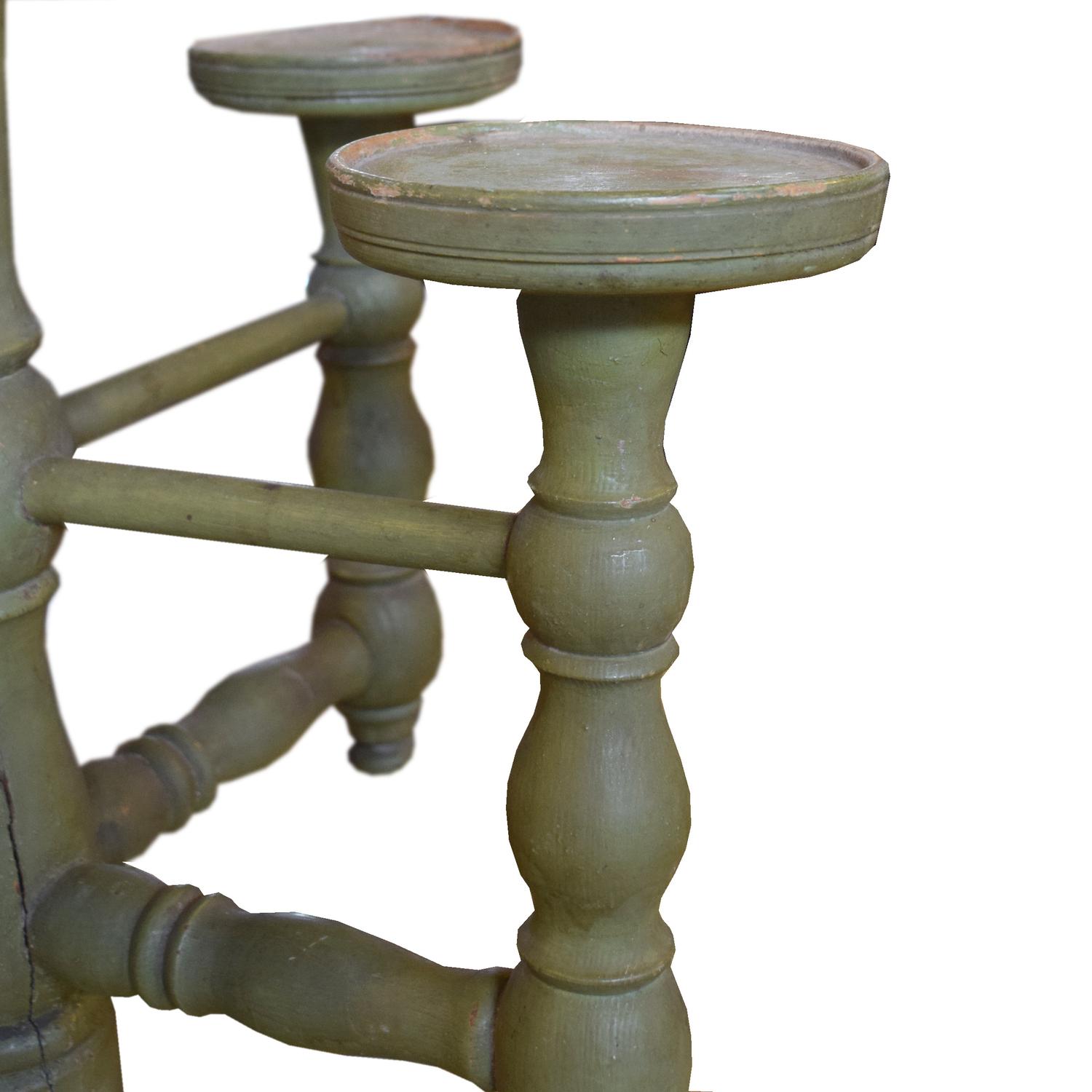 A Multi-Tier Plant Stand 27" W x 27" D x 54.5" H — France, Circa 1900