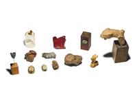 A Group of Nine Small Ancient Objects and Fragments
