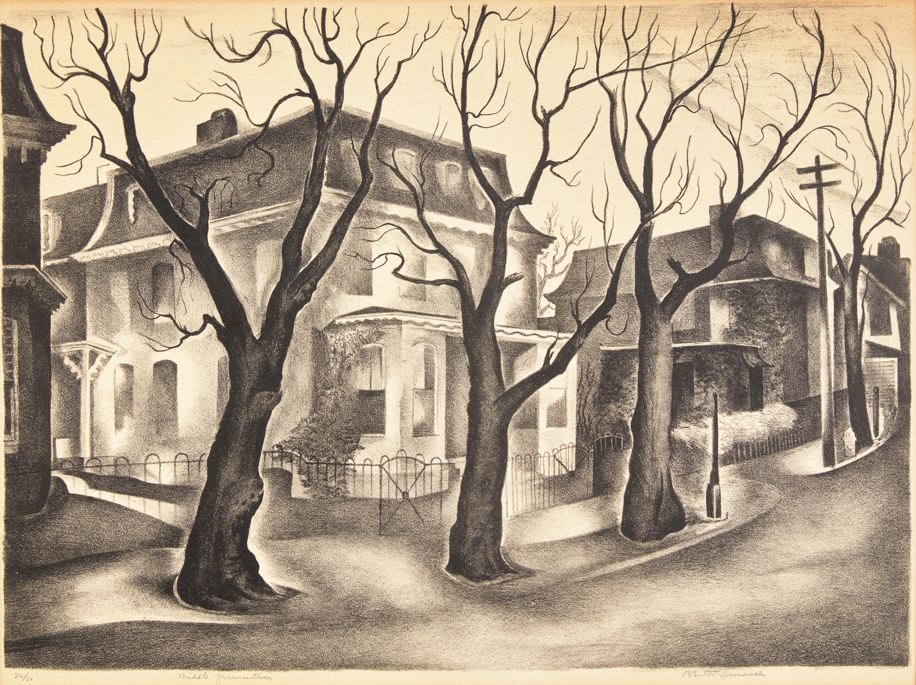 Middle Germantown ; together with Schuylkill Bridges , 1934