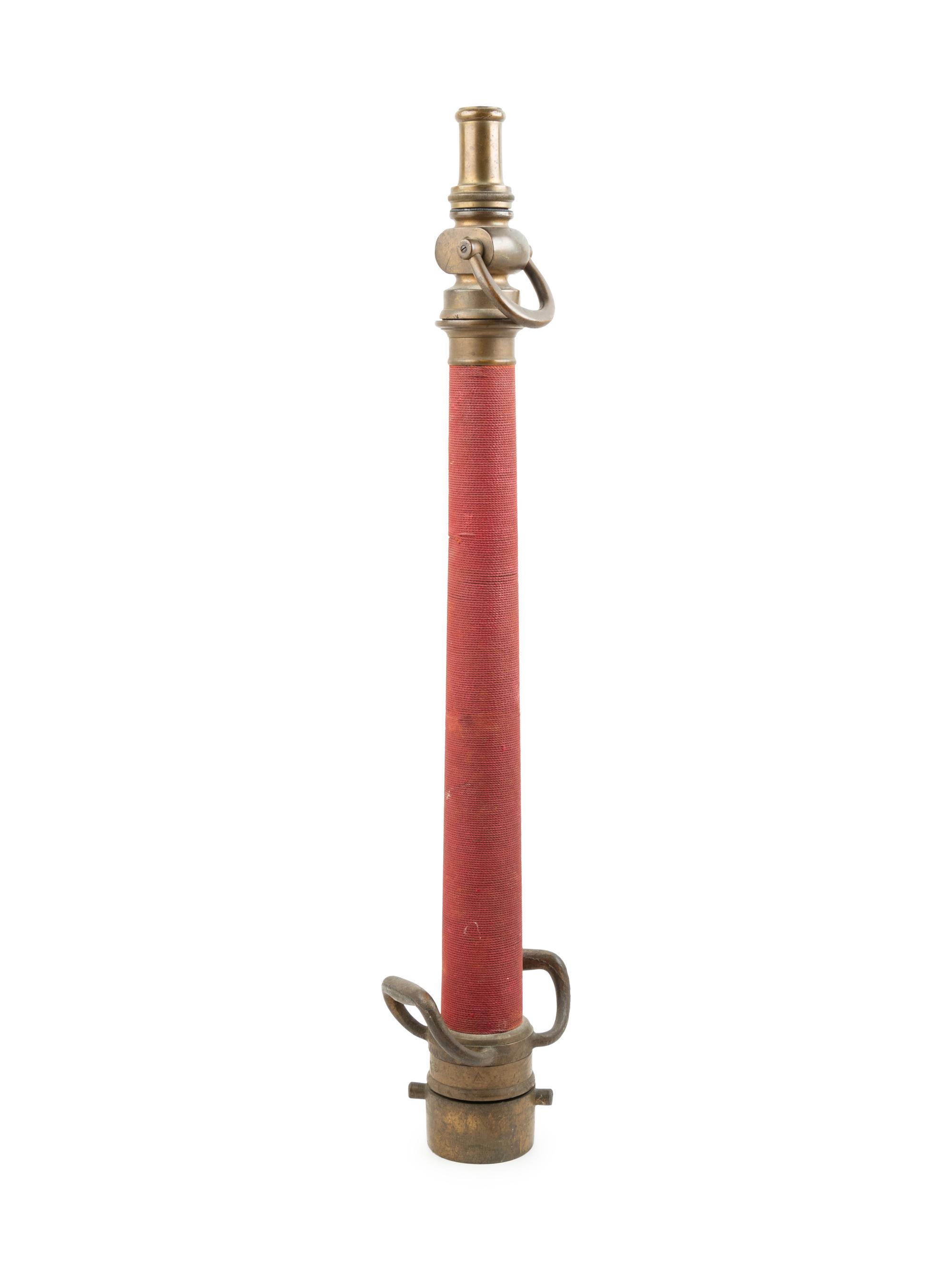 An American Brass Firehose Nozzle
