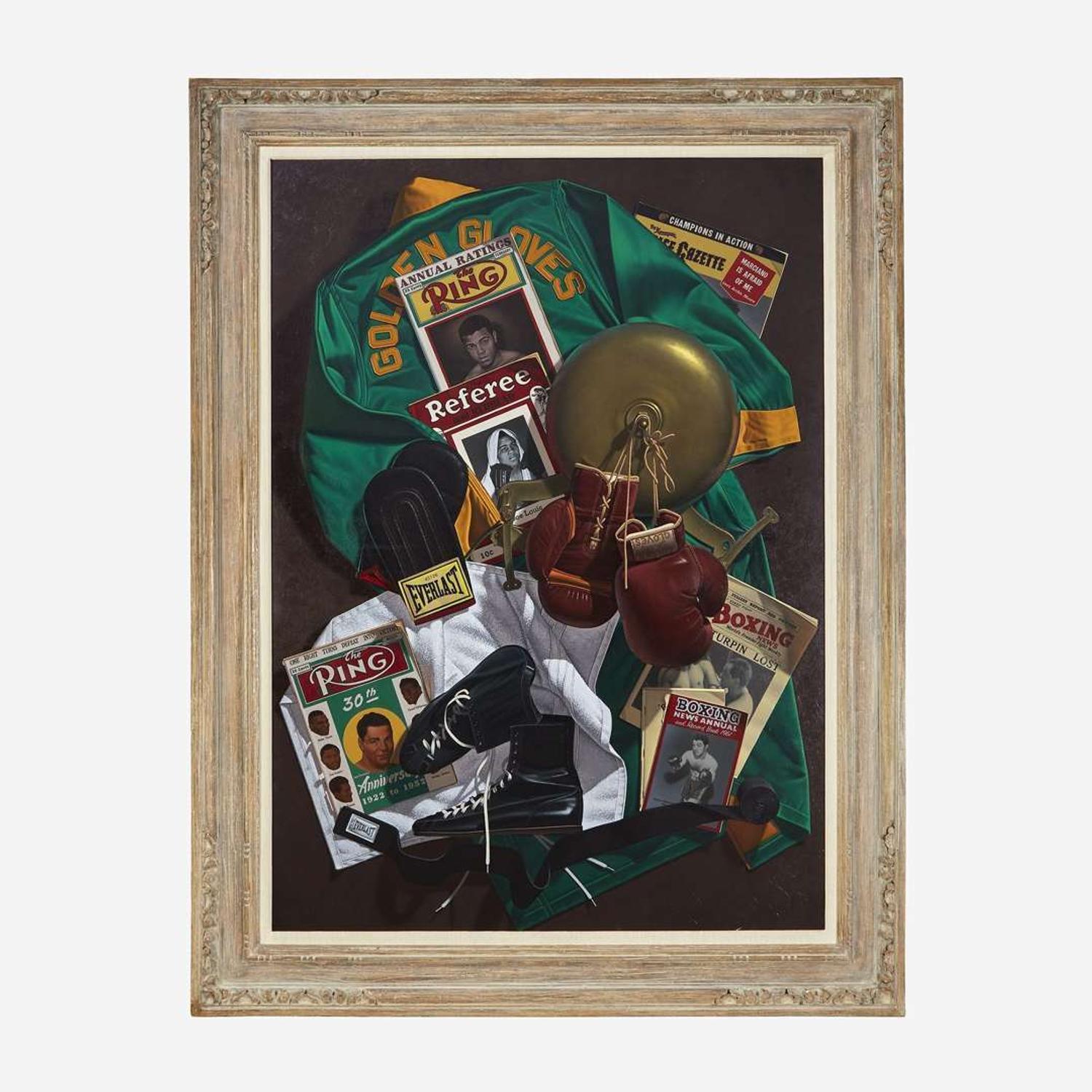 Gary T. Erbe (American, B. 1944) Golden Gloves