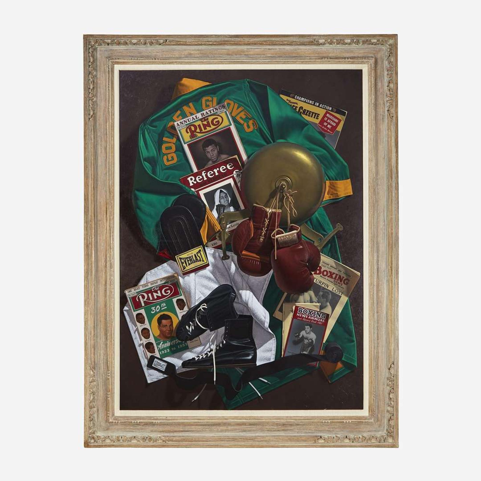 Gary T. Erbe (American, B. 1944) Golden Gloves