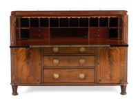 A George III Mahogany Fall-Front Bureau