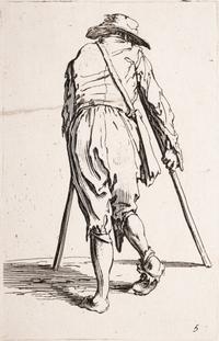 A Group of Five Engravings After Jacques Callot (French, 1592-1635)