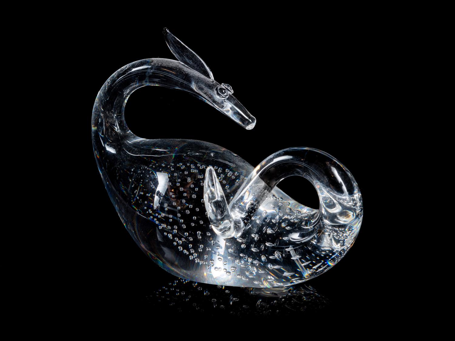 A Steuben Glass Figure — 20TH CENTURY